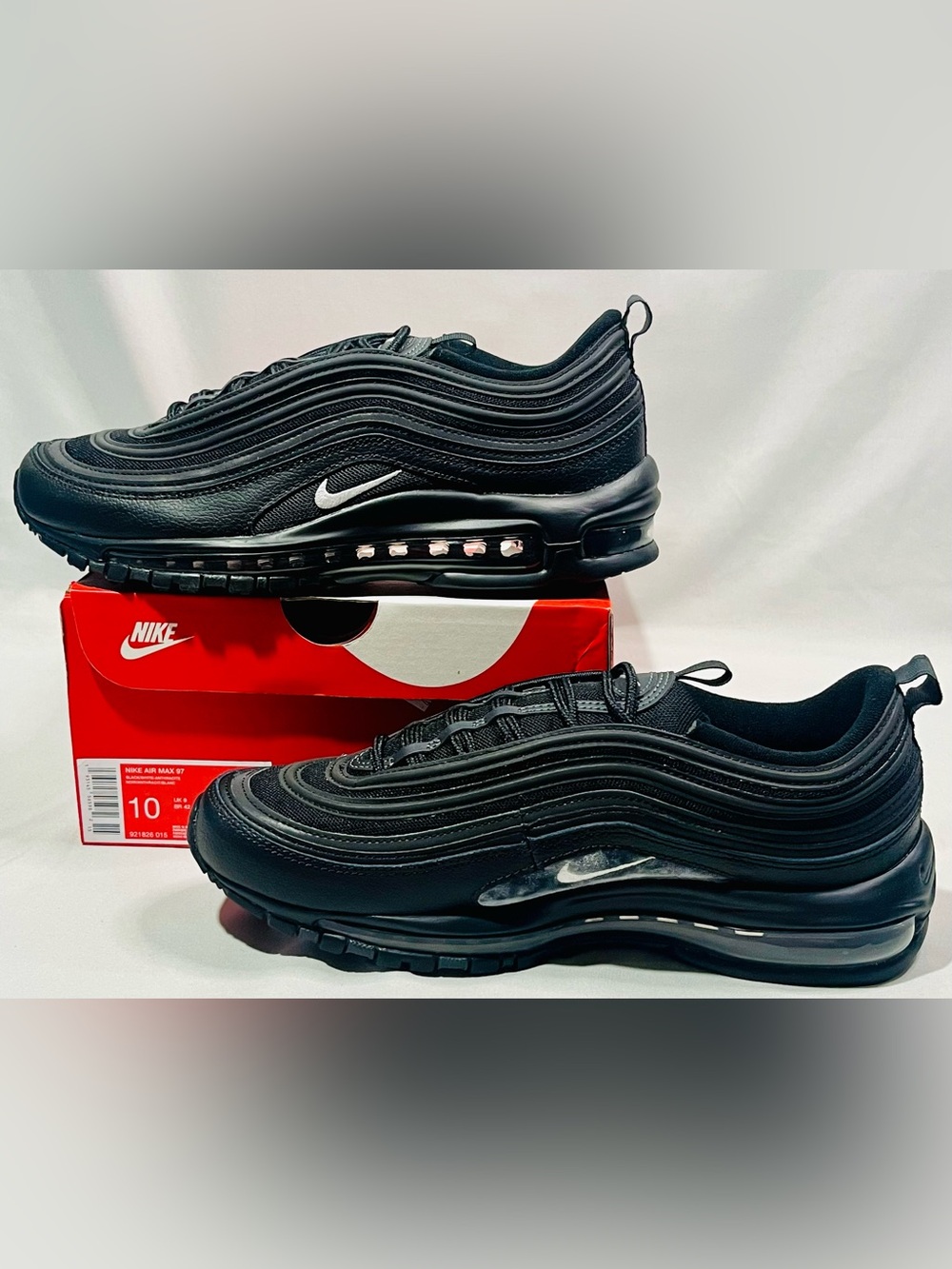 Nike Air Max 97 "Black/Anthracite" Men's Shoe - BLACK